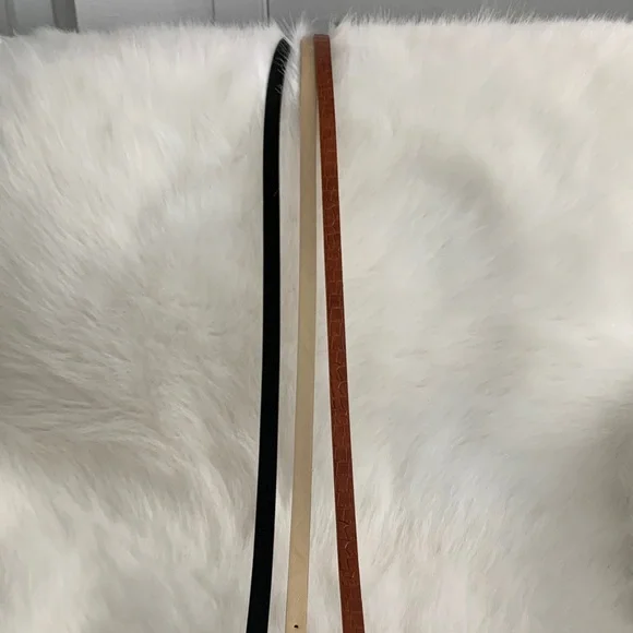 Madden Girl Multicolor Belts Gold, Brown, Black - Picture 3 of 4